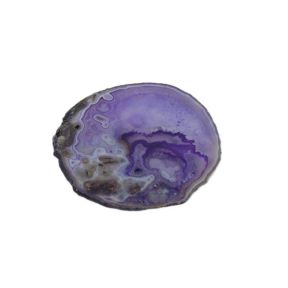 Agate Slices Purple - Size 5