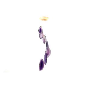 Purple Agate Windchime
