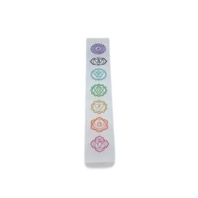 Selenite Color Chakra Ruler