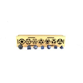 Lapis Platonic Solids Set