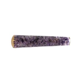 Amethyst Flower Of Life Orgone Massage Wand