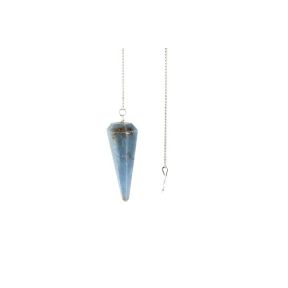 Angelite Faceted Cone Pendulum