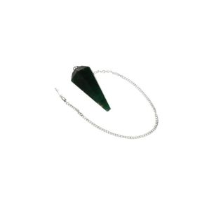 Aventurine Faceted Cone Pendulum