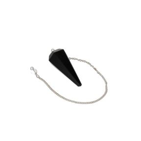 Hematite Faceted Cone Pendulum