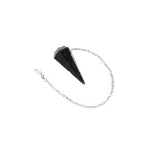 Iolite Faceted Cone Pendulum