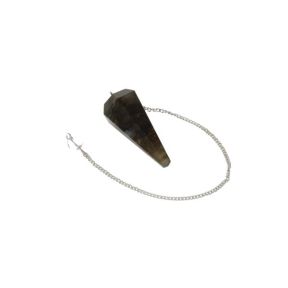 Labradorite Faceted Cone Pendulum