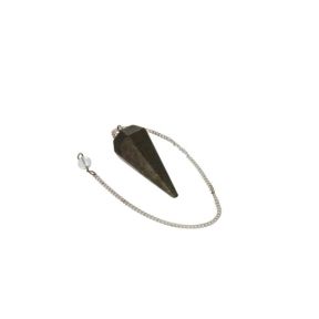 Pyrite Faceted Cone Pendulum