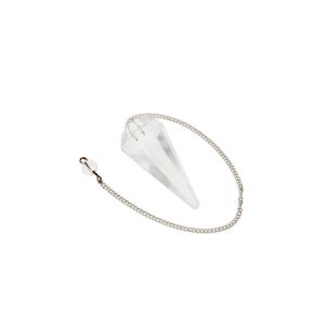 Quartz Faceted Cone Pendulum