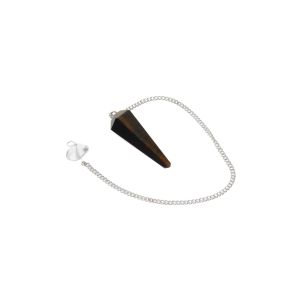 Tiger Eye Faceted Cone Pendulum