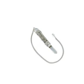 Rainbow Moonstone Indian Wand Pendulum