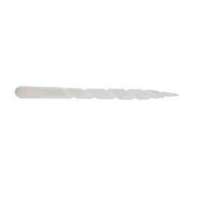 Selenite Spiral Point Wand