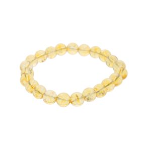 Natural Citrine Bead Bracelet