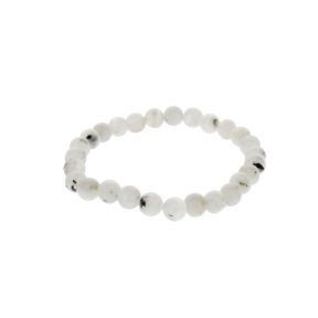 Rainbow Moonstone Bead Bracelet
