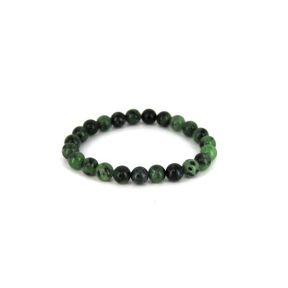 Ruby Zoisite Bead Bracelet