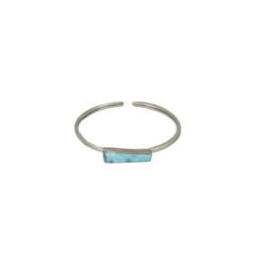 Larimar Sterling Silver Bracelet