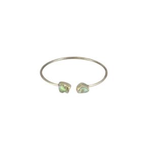 Opal Sterling Silver Bracelet