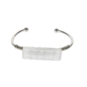 Selenite Bangle