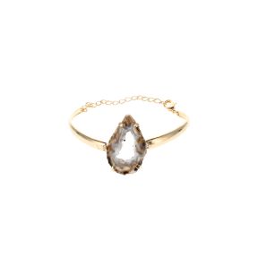 Agate Drusy Bracelet Gold Plated
