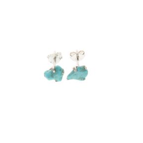Turquoise Sterling Silver Stud Earrings