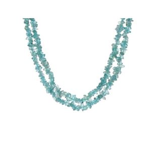 Apatite Stone Chip Necklace 36