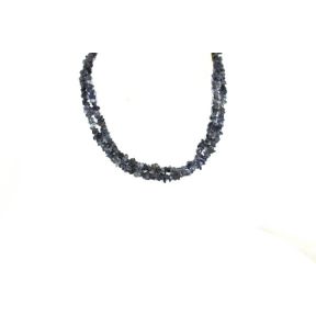 Iolite Stone Chip Necklace 36