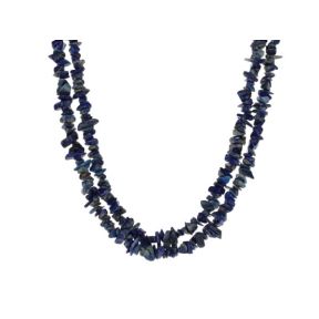 Lapis Lazuli Stone Chip Necklace 36