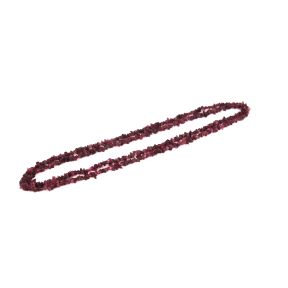 Tourmaline, Pink Stone Chip Necklace  36