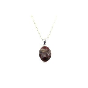 Jasper Oval Cabochon Pendant