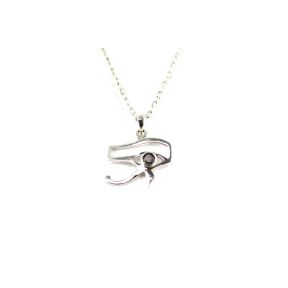 Labradorite Eye of Horus Silver Pendant