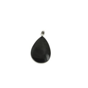Golden Sheen Obsidian Tear Drop Pendant