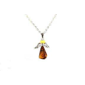 Amber Angel Pendant