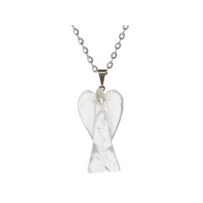 Quartz Angel Pendant