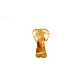 Golden Healer Angel Pendant