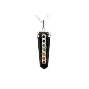 Tourmaline Chakra Tongue Pendant