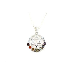 Moon And Star Chakra Pendant