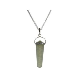 Aventurine Point Swing Pendant
