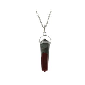 Bloodstone Point Swing Pendant