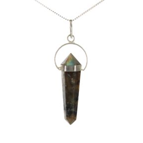 Labradorite Pnt Swing Pendant