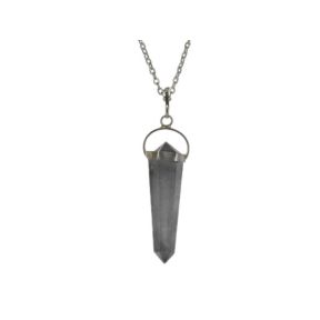 Larvikite Point Swing Pendant