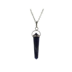 Sodalite Point Swing Pendant