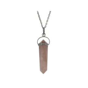 Strawberry Quartz Point Swing Pendant
