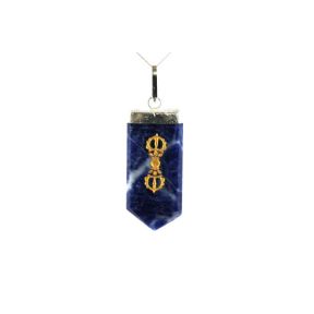 Sodalite Dorje Tongue Pendant