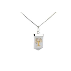 Quartz Tree Of Life Tongue Pendant