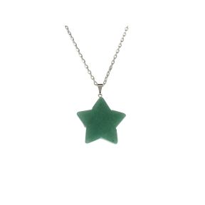 Aventurine Star Pendant