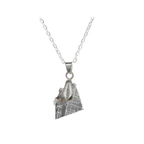 Meteorite Etched Small Pendant