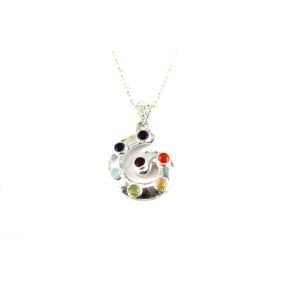 Spiral Chakra Pendant