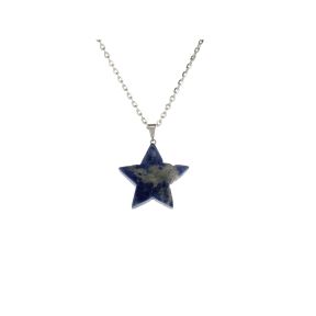 Sodalite Star Pendant