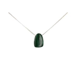Malachite Teardrop Pendant