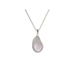 Amethyst  Aura Tumblestone  Pendant