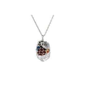 Wire Cage Chakra Pendant
